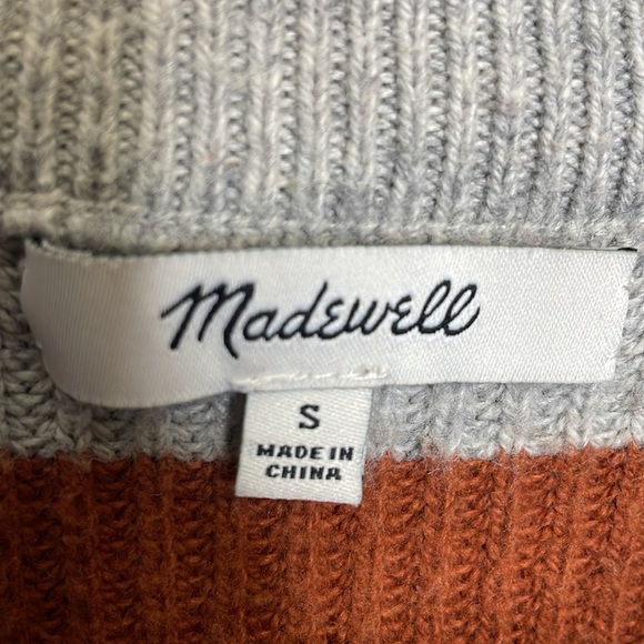 Madewell Stripped Cropped/Short waisted Sweater - Picture 6 of 6
